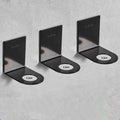Black/Chrome Soap Dispenser Rack Bathroom Shelf Stainless Steel Shower Gel Kitchen Holder Hanging Storage Accessory
