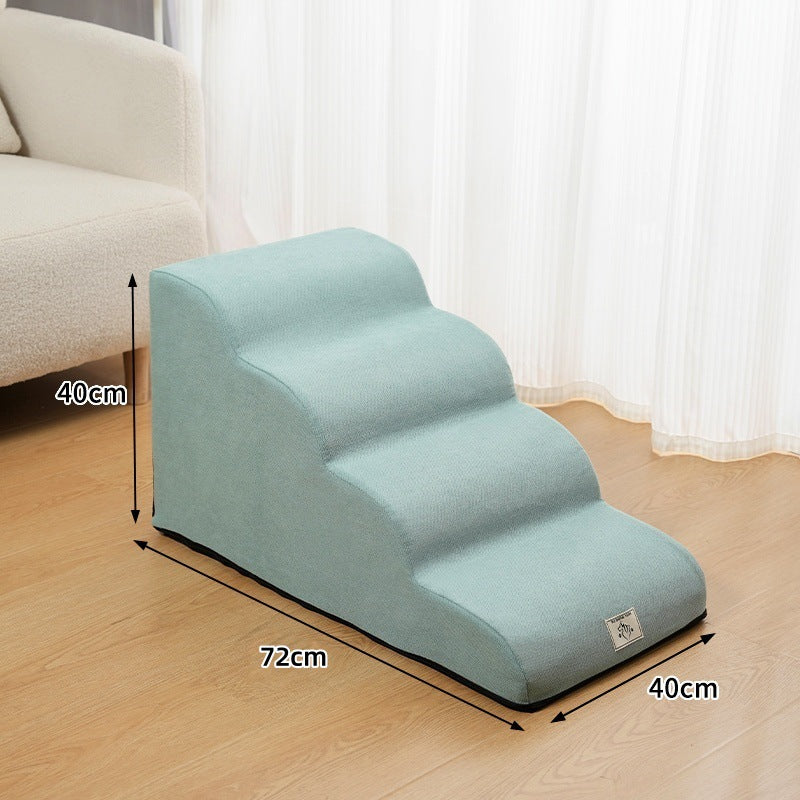 Removable Washable Pet Stairs Non-Slip Dog Bed Steps
