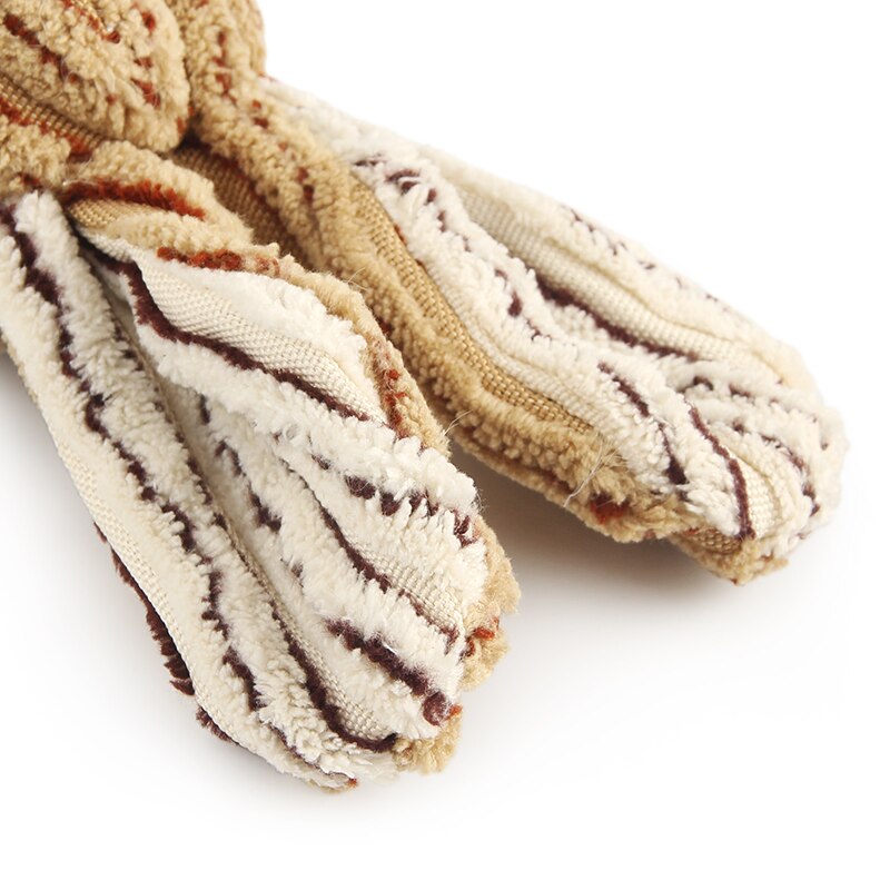 Corduroy Squeaky Dog Toy | Plush Animal Chew Toy for Puppies & Dogs