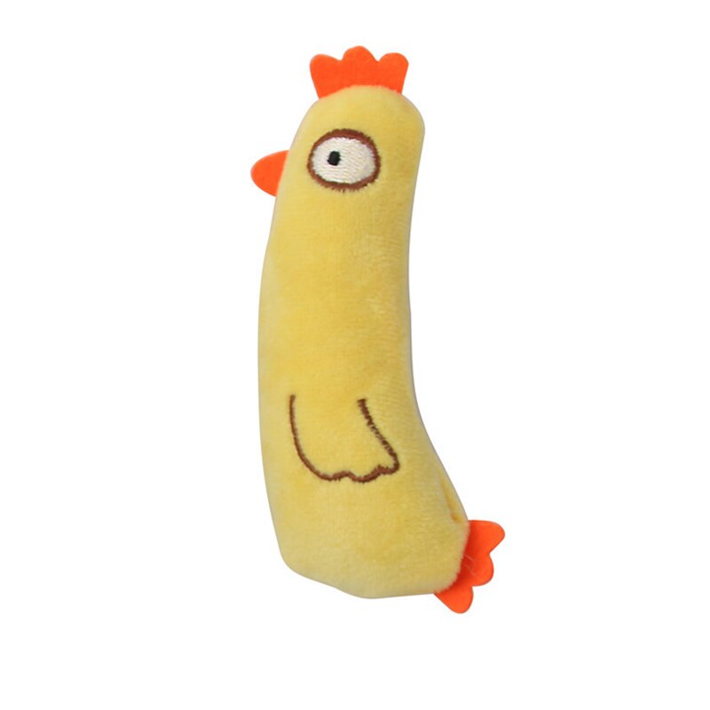 Plush Interactive Cat Toy | Catnip Chew & Dental Toy