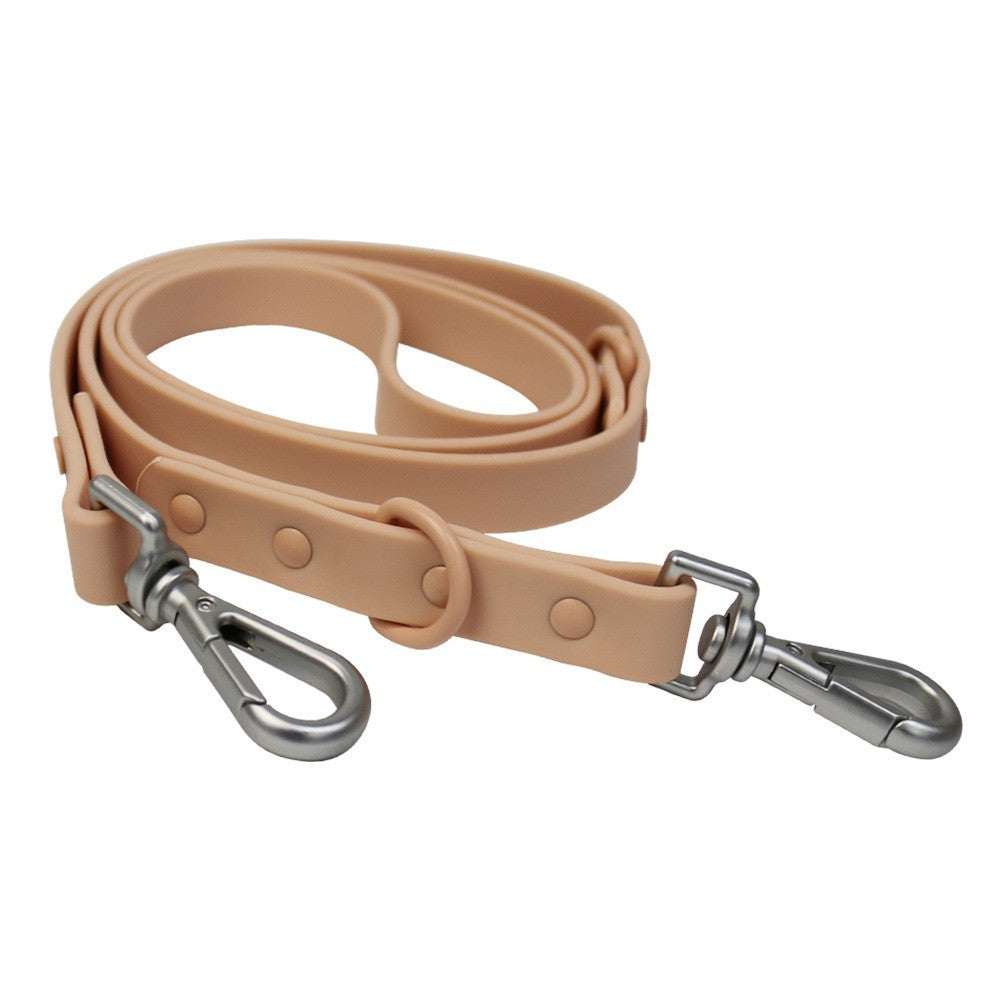 Waterproof PVC Dog Harness & Leash Set – Adjustable Anti-Bite Harness for Small & Medium Dogs