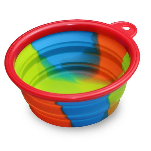 Foldable Silicone Travel Pet Bowl