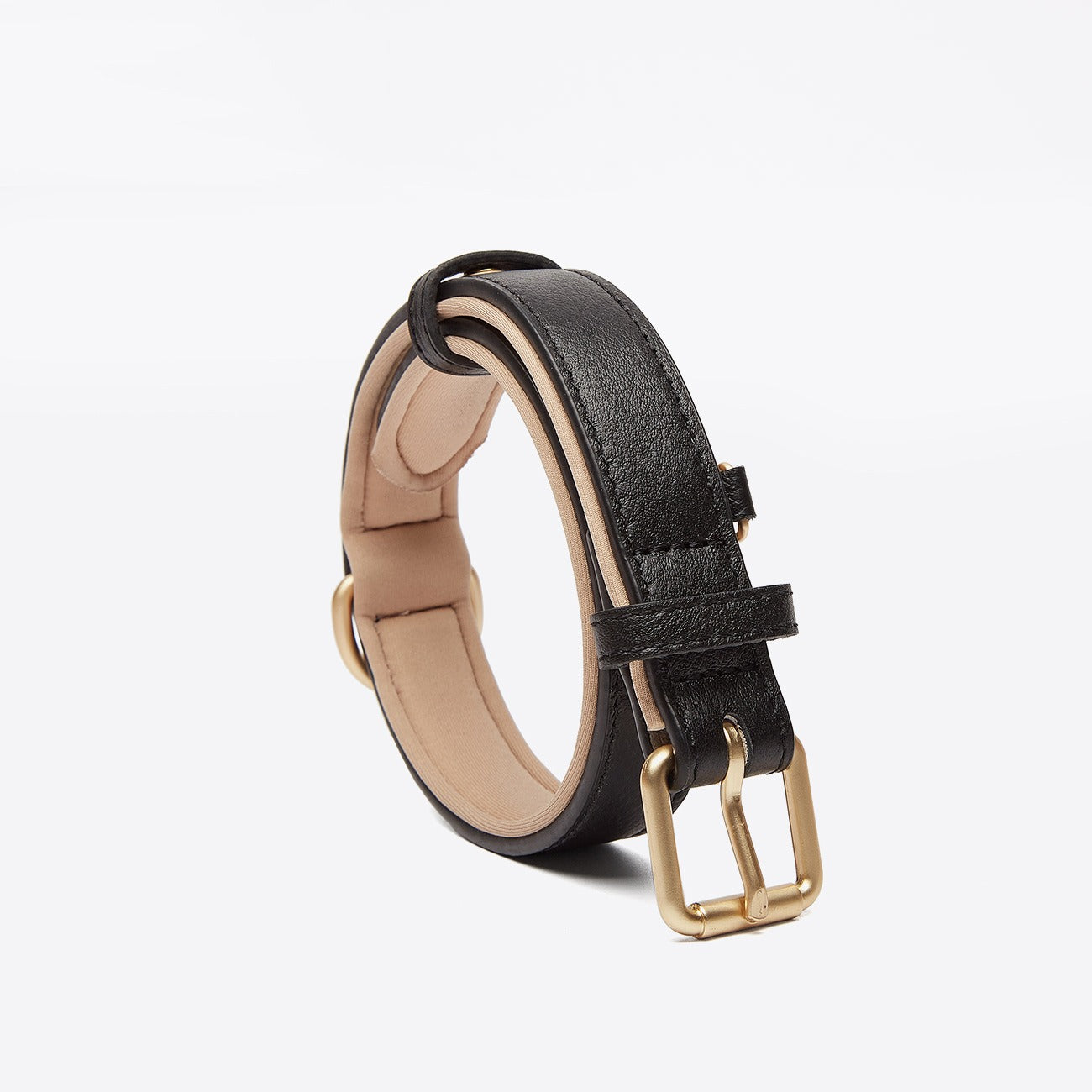 Luxury Leather Dog Collar – Wide Adjustable Wear-Resistant Collar for Dogs