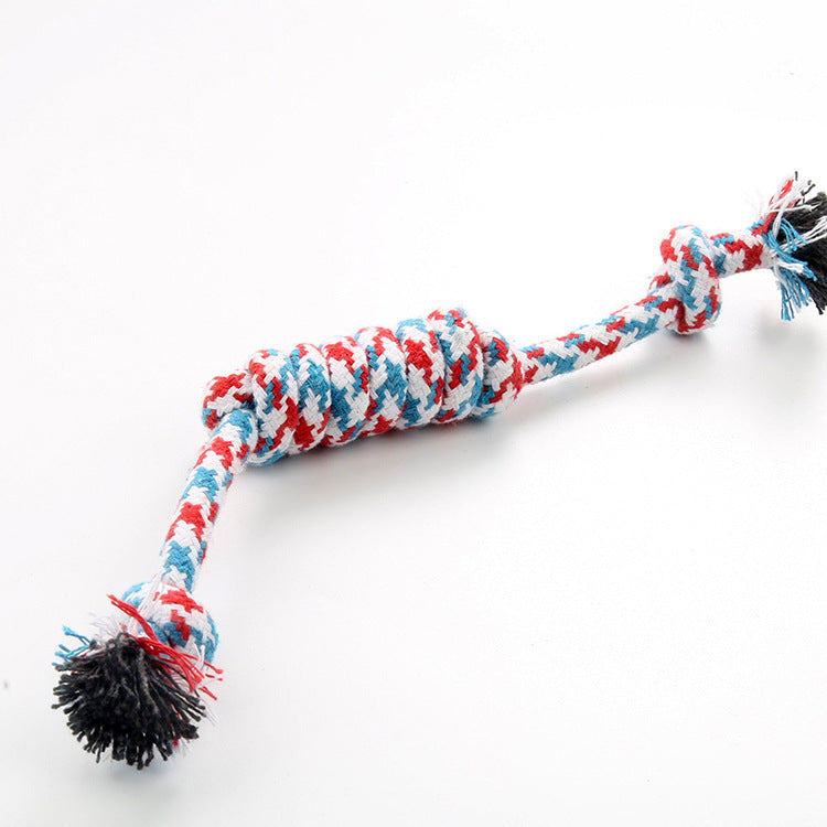 Durable Cotton Rope Dog Toy | Interactive Chew & Tug Toy