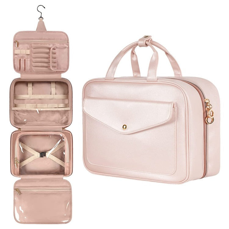 Travel Makeup & Toiletry Bag – Portable Cosmetic Organizer for Travel & Everyday Use