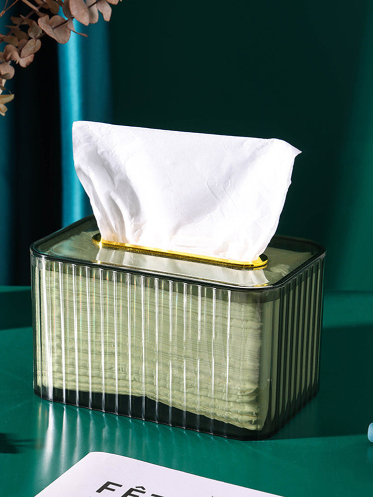 Household Tissue Box Storage Box Living Room Coffee Table Creative Storage Box Bathroom Spring Paper Box