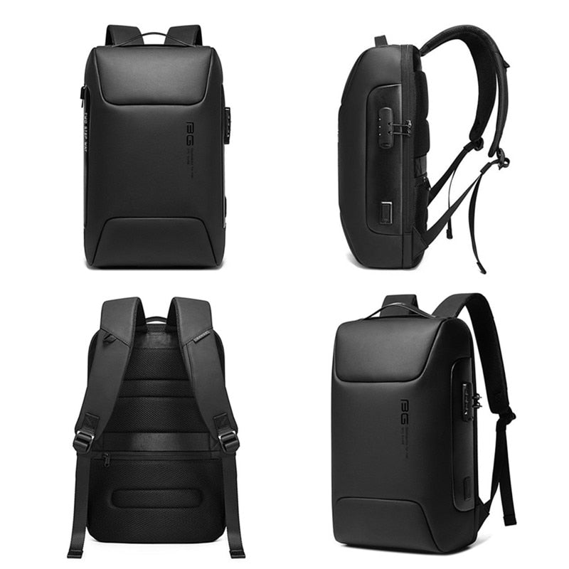 BANGE Anti-Theft Laptop Backpack – Waterproof 15.6" Business Travel Backpack