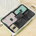 6-Piece Waterproof Packing Cubes Set – Travel Luggage Organizer Bags for Clothes & Accessories