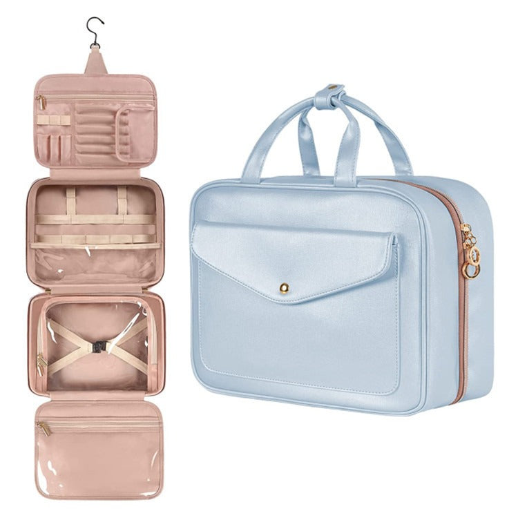 Travel Makeup & Toiletry Bag – Portable Cosmetic Organizer for Travel & Everyday Use