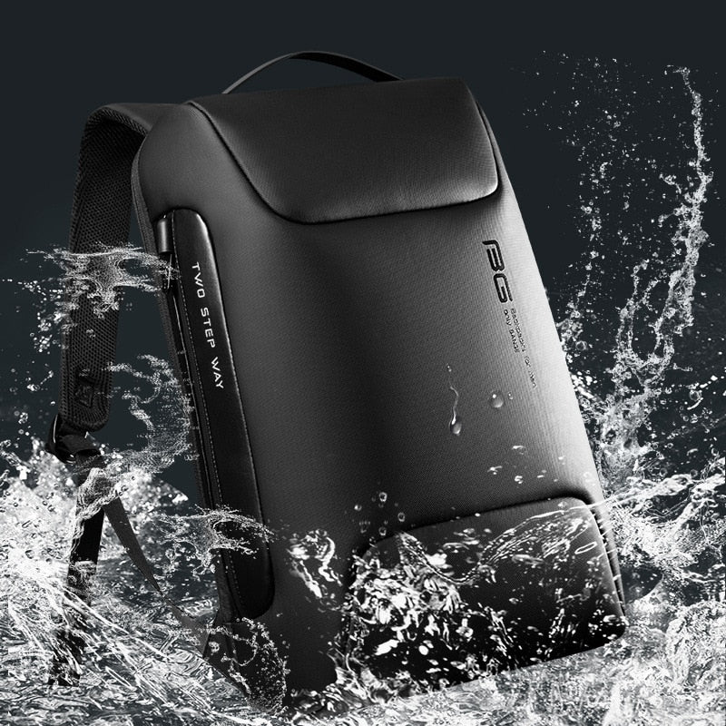 BANGE Anti-Theft Laptop Backpack – Waterproof 15.6" Business Travel Backpack
