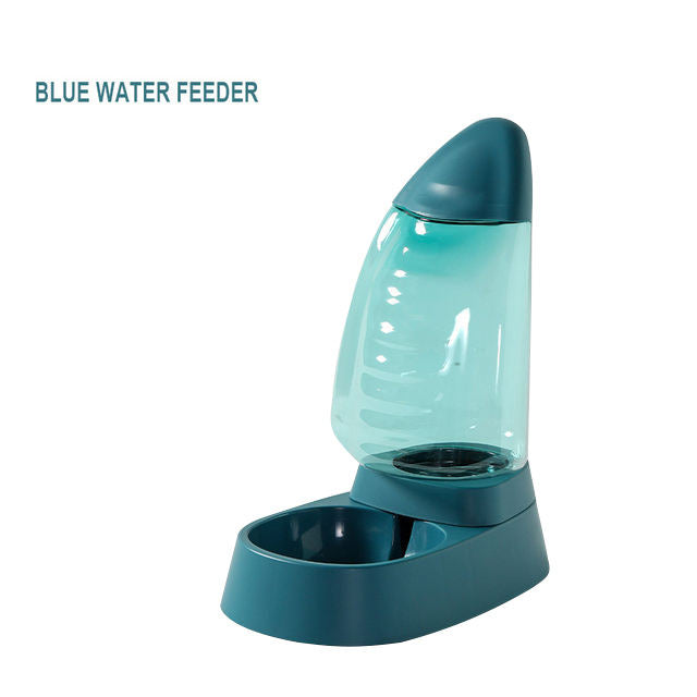 Sailboat Pet Feeding Bowl – Transparent Large Capacity Food & Water Bowl for Cats & Dogs