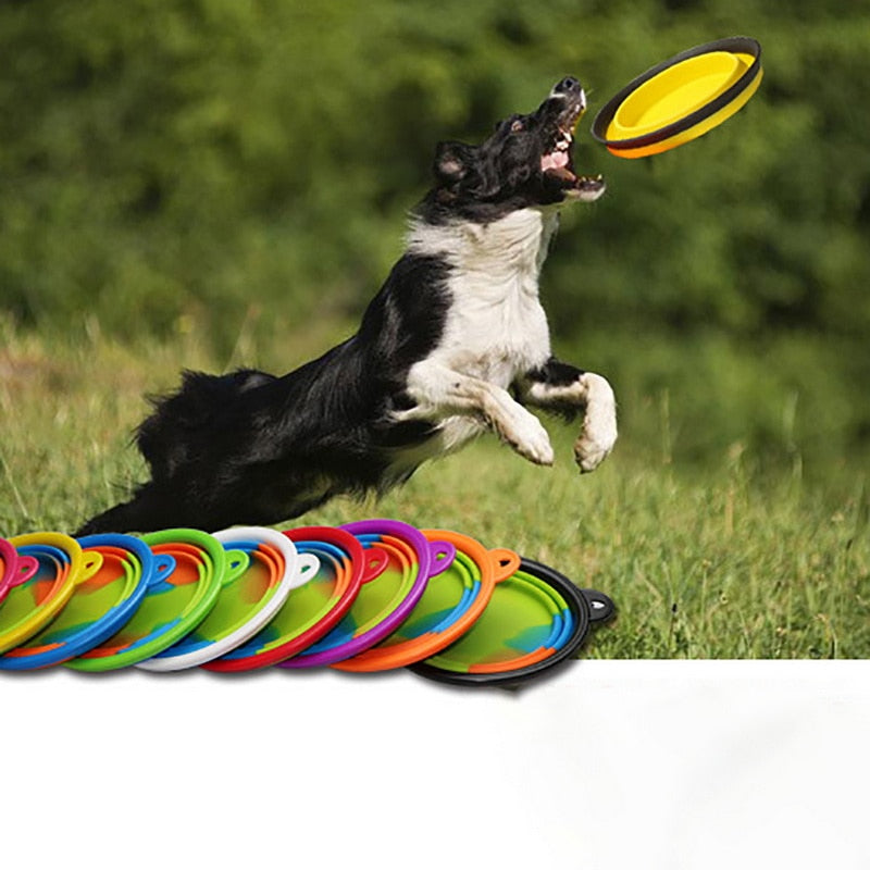 Foldable Silicone Travel Pet Bowl