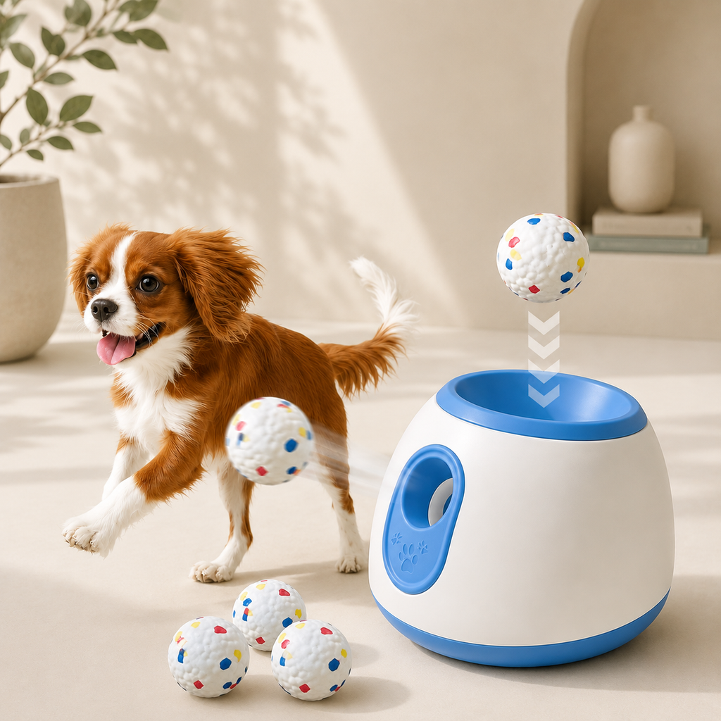 Adjustable Automatic Dog Ball Launcher