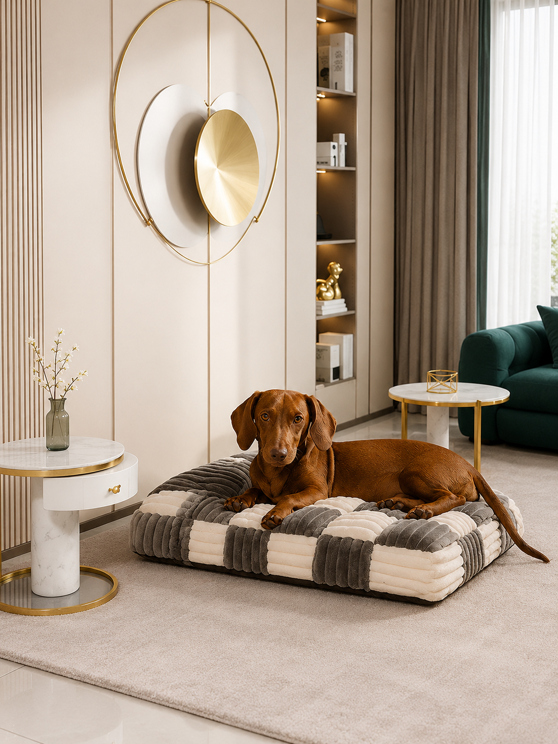 Plush Orthopedic Dog Bed
