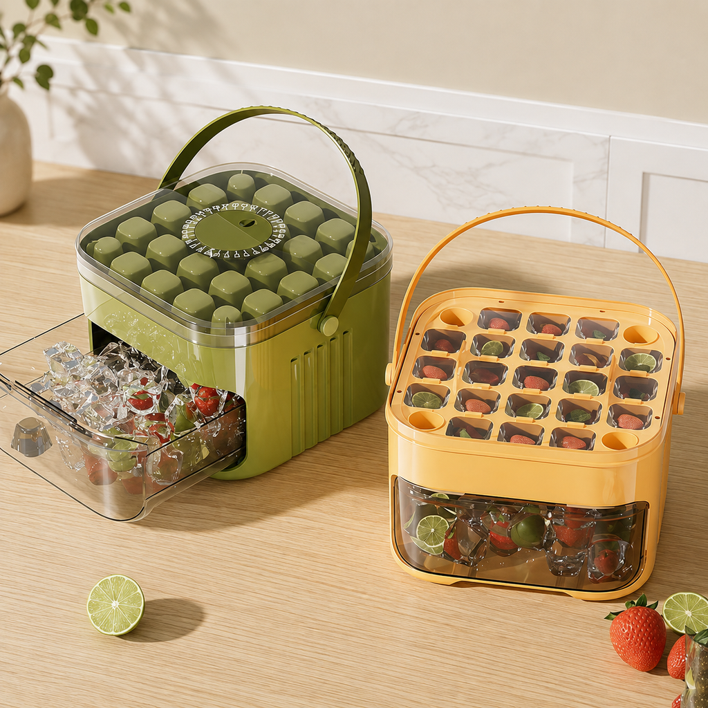 Silicone Ice Cube Mold with 50 Compartments