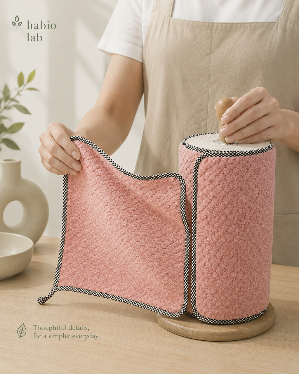 Kitchen daily dish towel, dish cloth, kitchen rag, non-stick oil, thickened table cleaning cloth, absorbent scouring pad