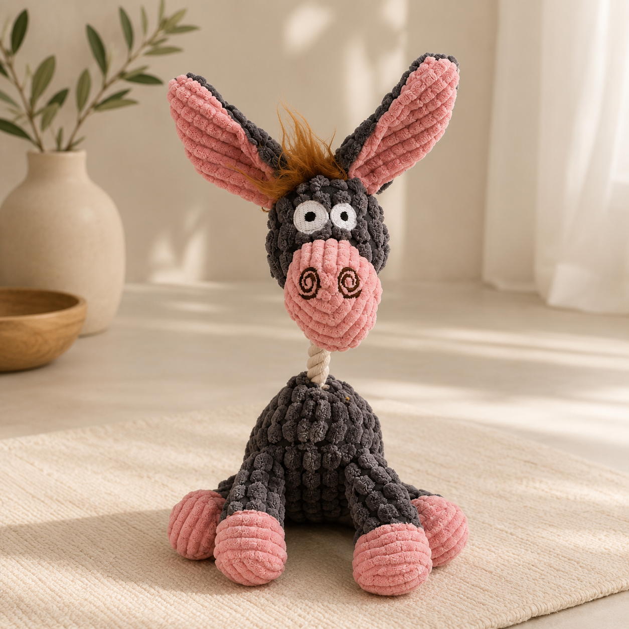 Pet Dog Cartoon Animal Bite Resistant Pet Toy