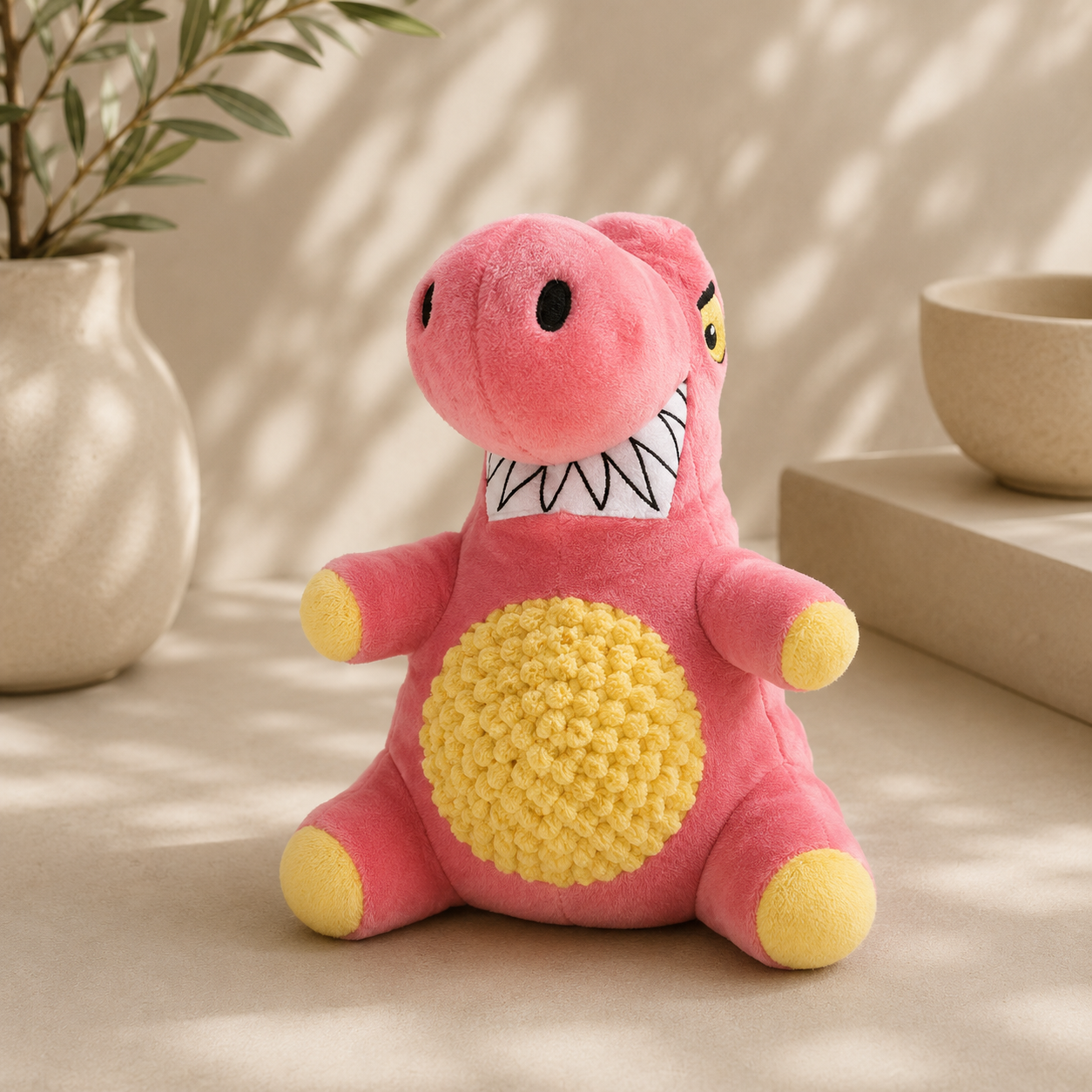 Plush voice toy interactive relief bite resistant teeth cleaning medium-sized dog border collie pet supplies
