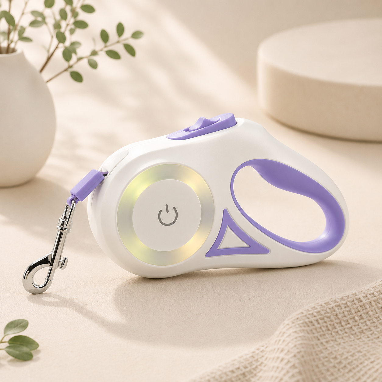 Glowing Dog Leash Pet Leash Automatic Retractable Dog Leash Dog Chain Dog Leash Dog Supplies Rope