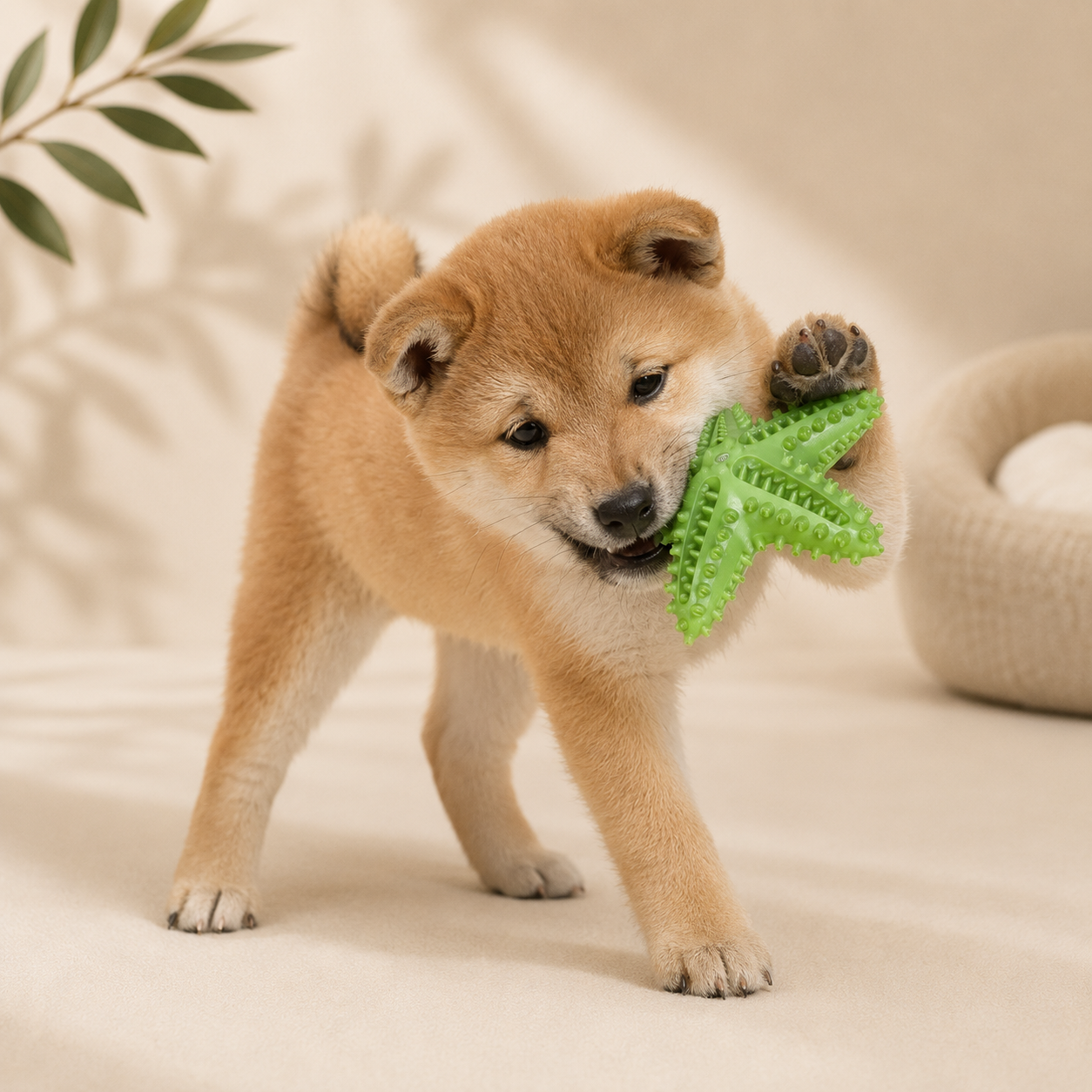 Starfish Dog Chew Toy | Durable Dental Teething Toy
