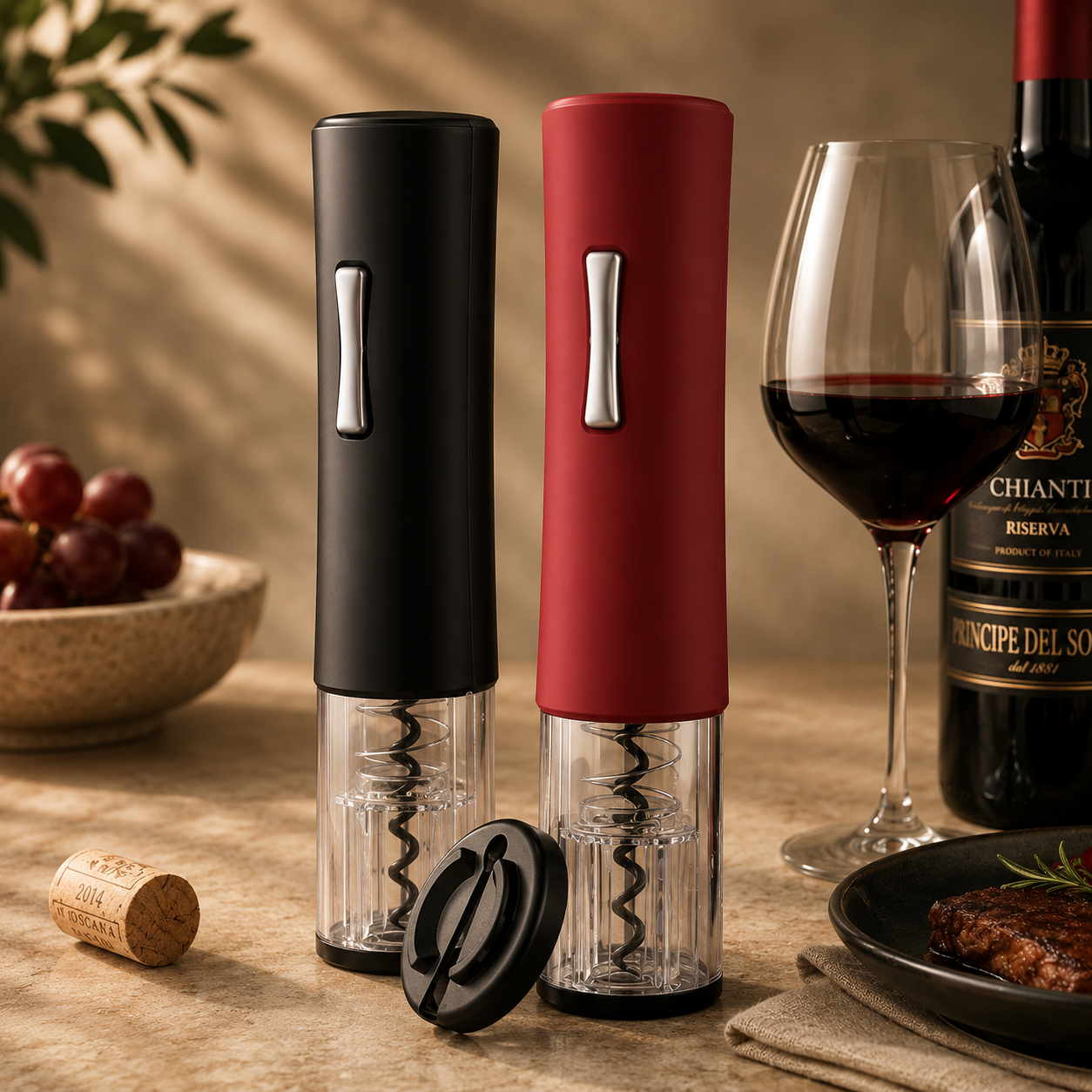 Automatic Bottle Opener for Red Wine Foil Cutter Electric Red Wine Openers Jar Opener Kitchen Accessories Bottle Opener