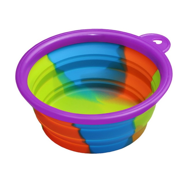 Foldable Silicone Travel Pet Bowl