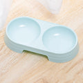 Modern Double Pet Bowl for Dogs & Cats | Food & Water Feeder