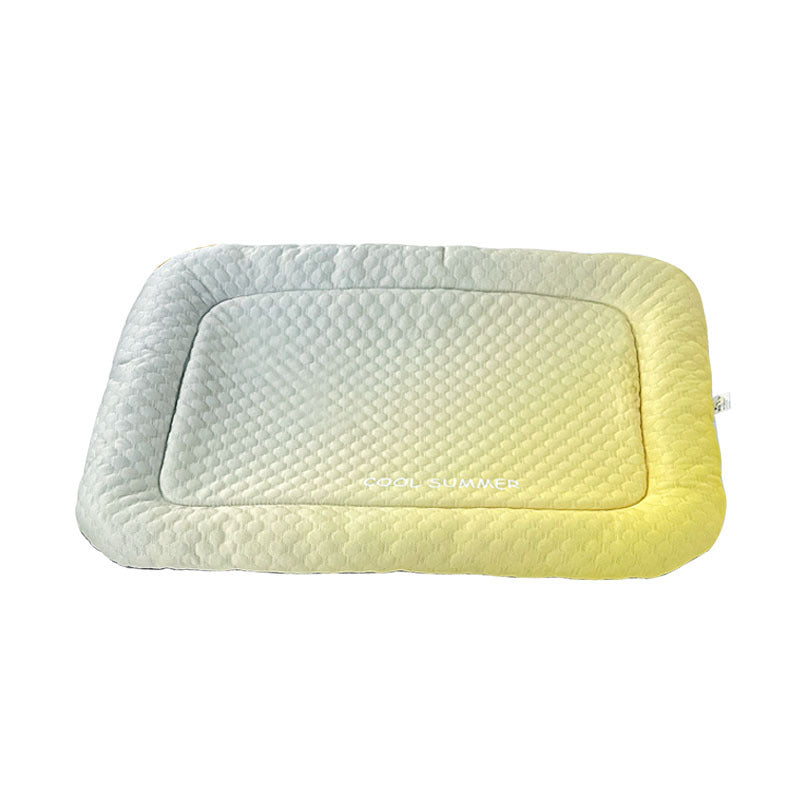 Cooling Pet Mat – Breathable Cold Silk Summer Pad for Dogs & Cats
