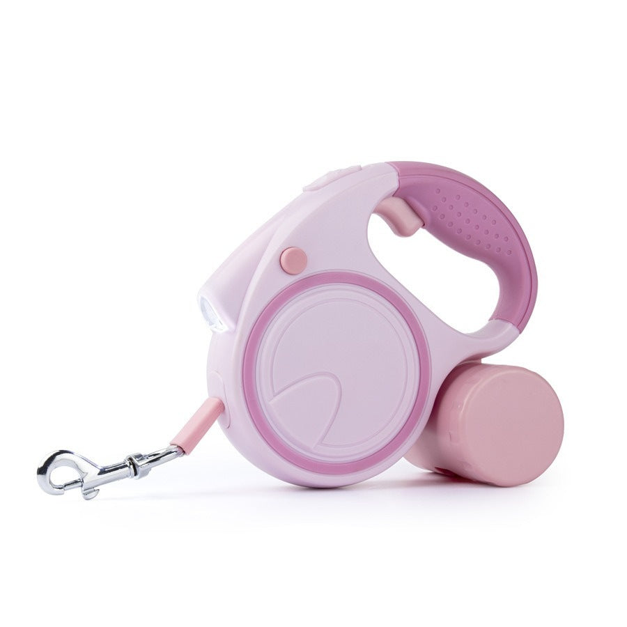 Retractable Dog Leash with LED Flashlight