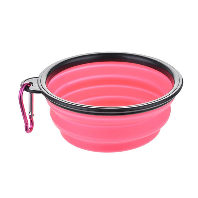 Foldable Silicone Travel Pet Bowl