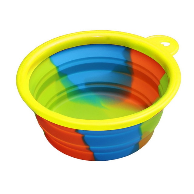 Foldable Silicone Travel Pet Bowl
