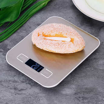 Digital Kitchen Scale – 5kg Precision Food Scale with Stainless Steel Surface