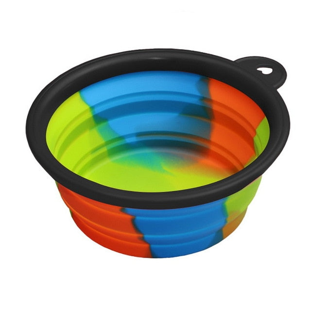 Foldable Silicone Travel Pet Bowl