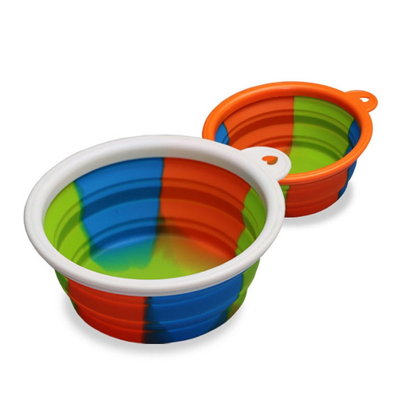 Foldable Silicone Travel Pet Bowl