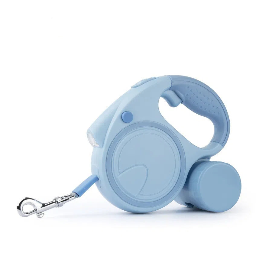 Retractable Dog Leash with LED Flashlight