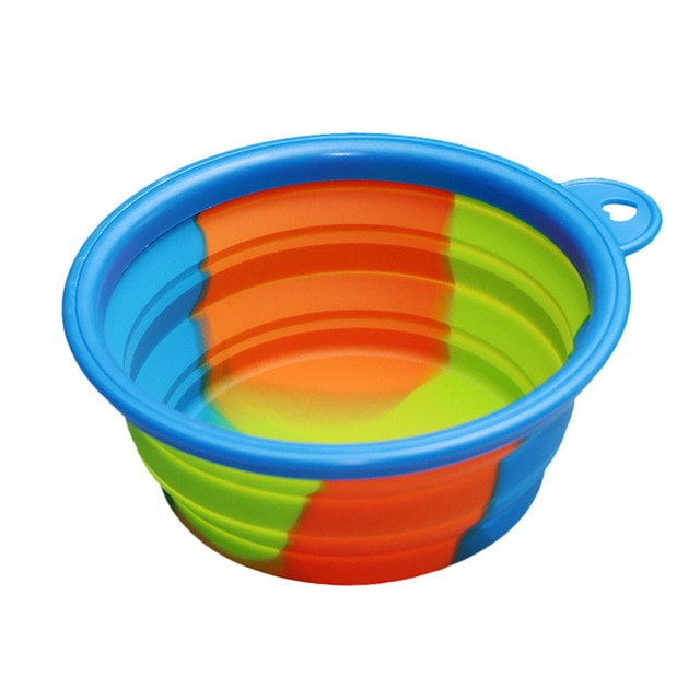 Foldable Silicone Travel Pet Bowl