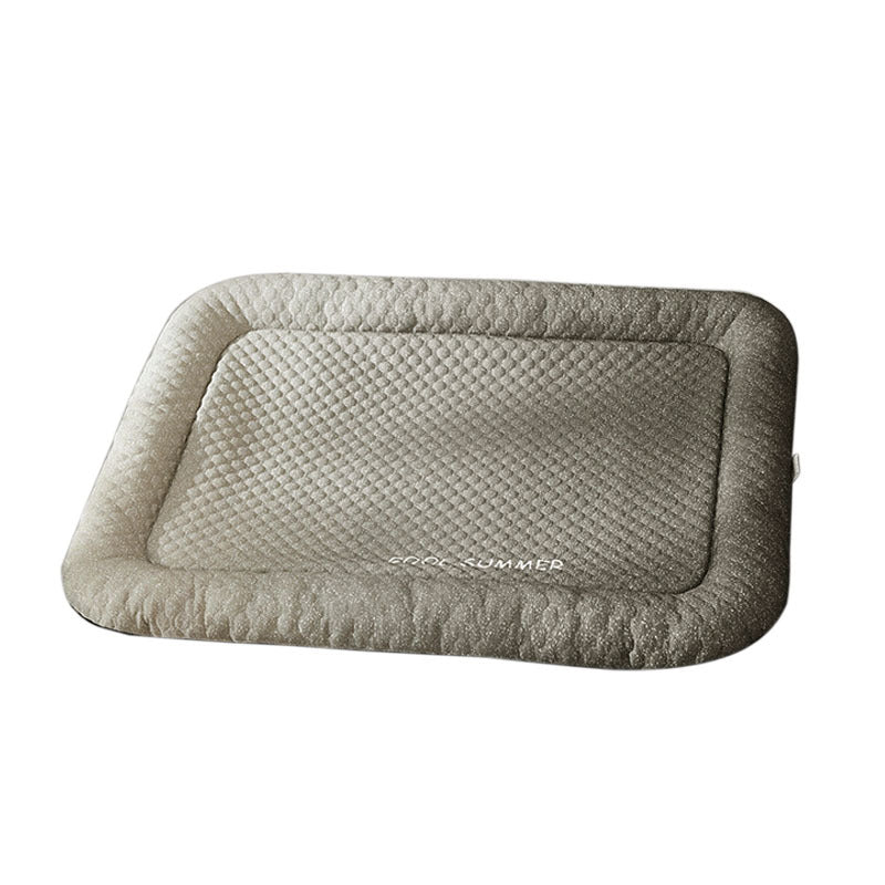 Cooling Pet Mat – Breathable Cold Silk Summer Pad for Dogs & Cats