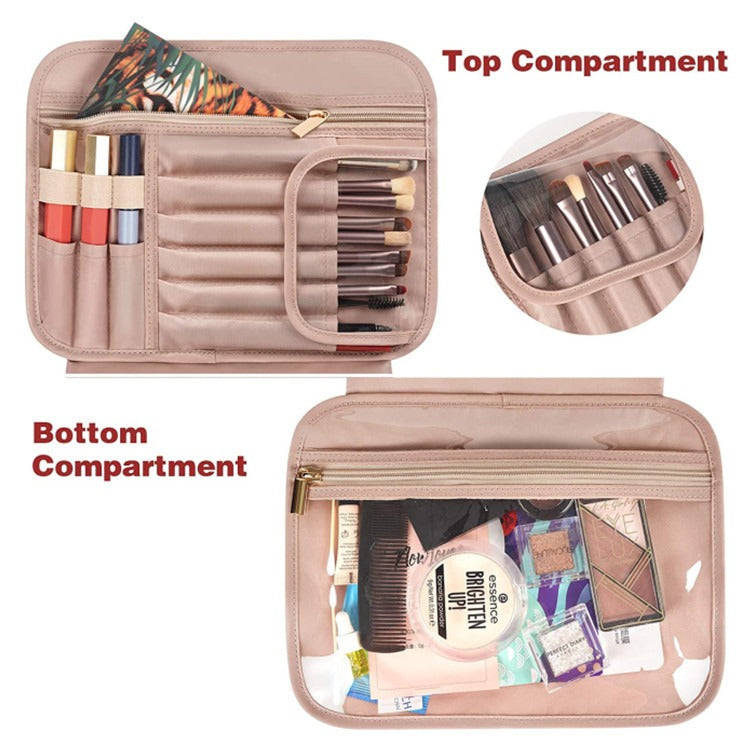 Travel Makeup & Toiletry Bag – Portable Cosmetic Organizer for Travel & Everyday Use
