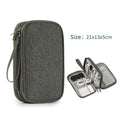 Portable Travel Tech Organizer – Flat Digital Accessories Storage Case