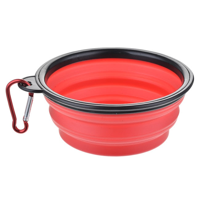 Foldable Silicone Travel Pet Bowl