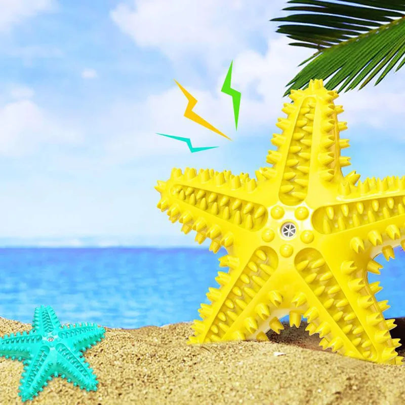 Starfish Dog Chew Toy | Durable Dental Teething Toy