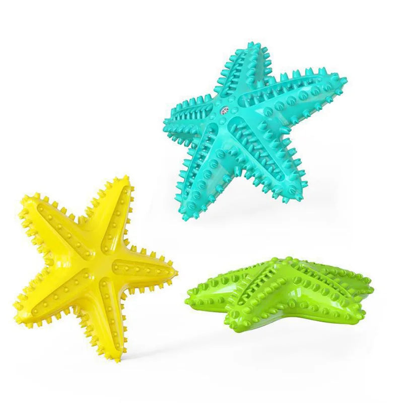 Starfish Dog Chew Toy | Durable Dental Teething Toy