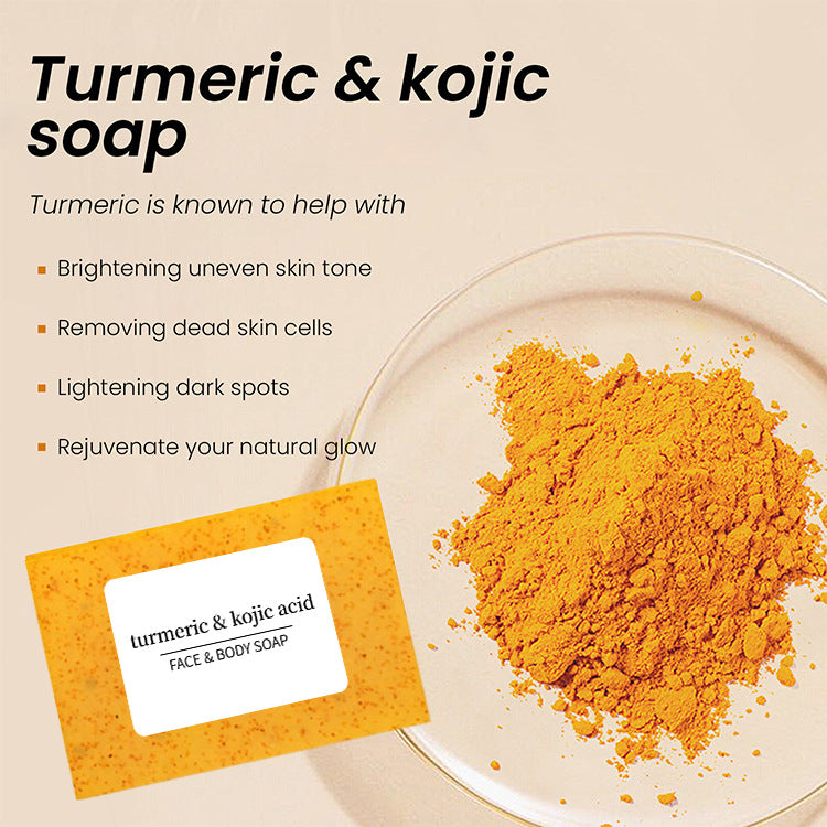 Ginger Kojic Acid Granule Soap