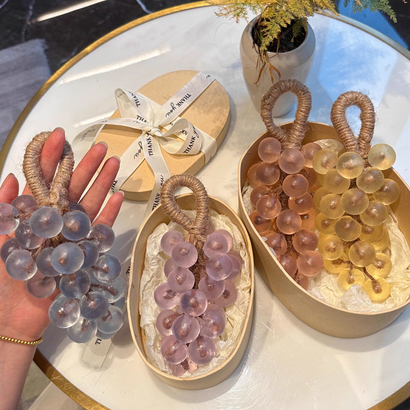Handmade Crystal Grape Fragrance Soap