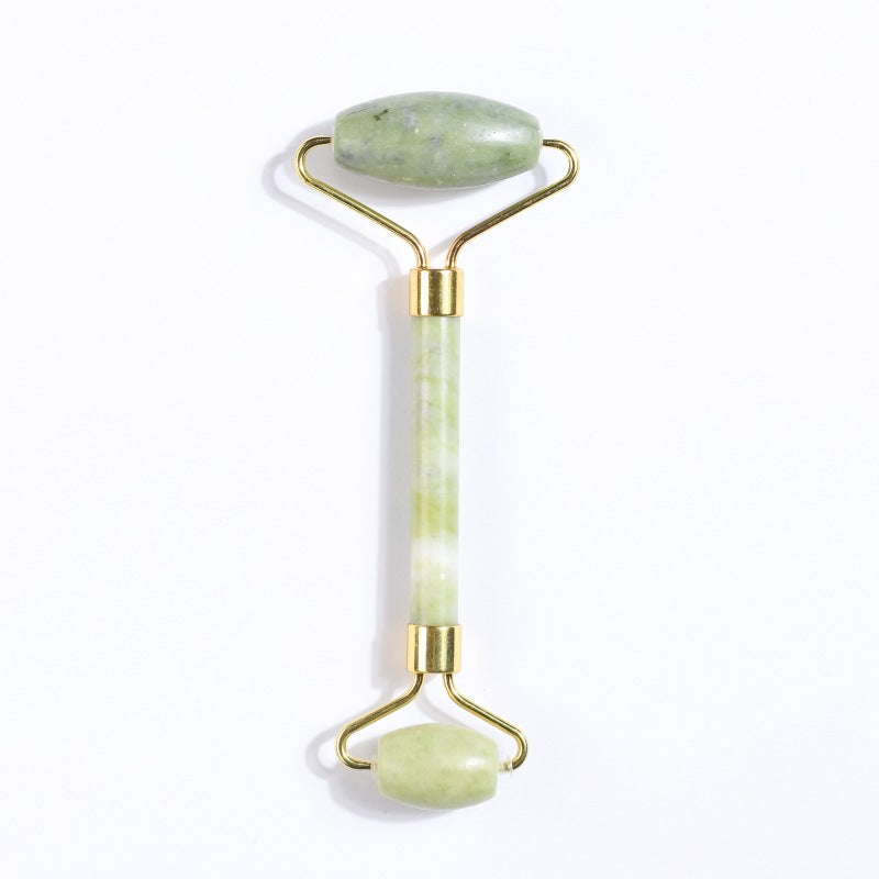 Natural Jade Facial Roller Massage Set