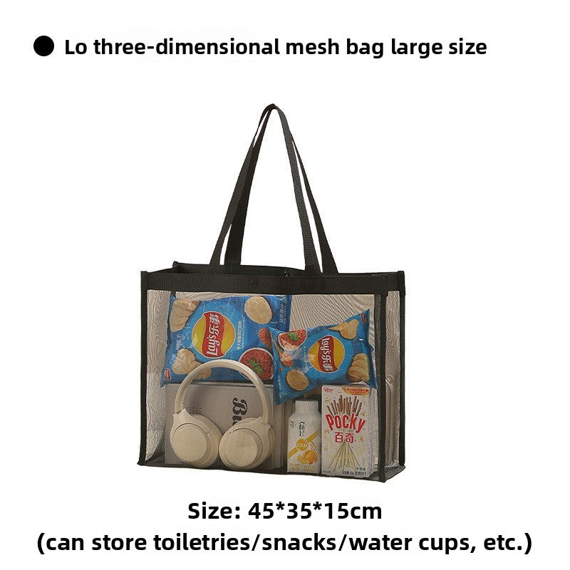 Large Capacity Mesh Beach Storage Bag