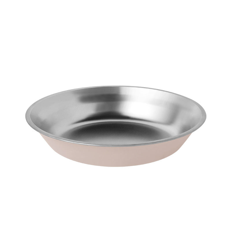 Stainless Steel Dog Bowl, Anti-Tip Dog Bowl, Pet Bowl, Cat Bowl, Food Bowl, Water Bowl, Silicone Bottom, Non-Slip Pet Food Bowl