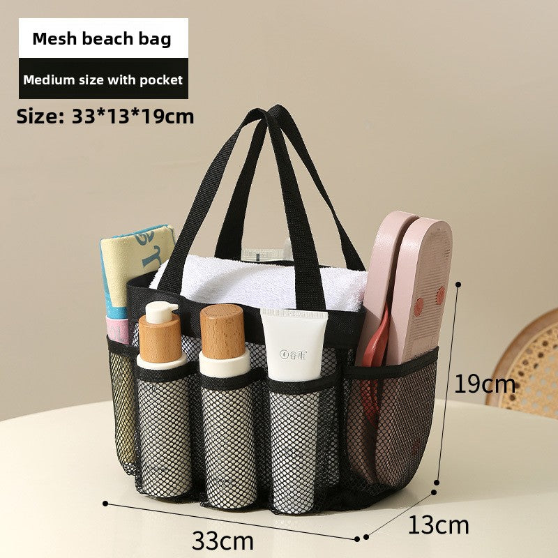 Large Capacity Mesh Beach Storage Bag