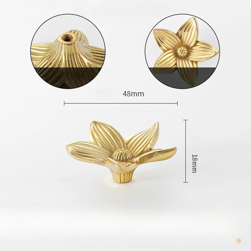 1pcs Round Brass Gold Furniture Handles For Drawers Bathroom Kitchen Storage Cabinet Pulls Wardrobe Shoe Cupboard Door Knob