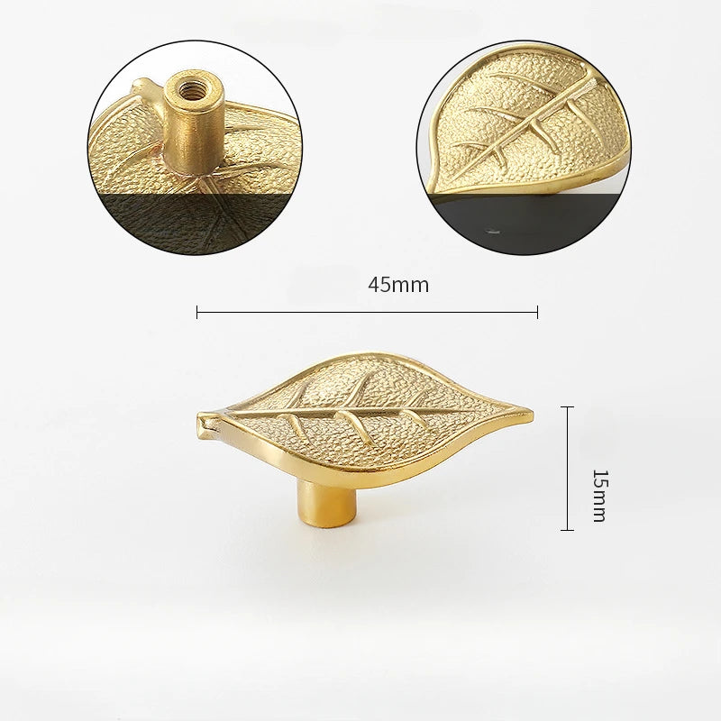 1pcs Round Brass Gold Furniture Handles For Drawers Bathroom Kitchen Storage Cabinet Pulls Wardrobe Shoe Cupboard Door Knob